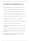 MAE 488 Exam 1 &lpar;With Quizzes 1-3&rpar; with correct answers