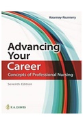 Advancing Your Career 7th Edition Nunnery Test Bank