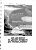 Aviation Meteorology and weather Study Material 