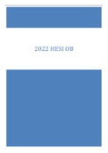 2022 HESI OB