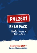 PVL2602 - EXAM PACK (2022)