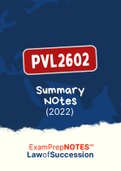 PVL2602 - Summarised Notes