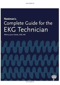 Hartmans Complete Guide for the EKG Technician 1st Edition Clarke Test Bank