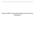 samenvatting-strategic-human-resource-management