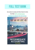 Intermediate Accounting 2nd Edition Hanlon Test Bank