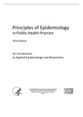 Principles of Epidemiology in Public Health Practice Third Edition