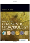 Bailey and Scott’s Diagnostic Microbiology 14th Edition Tille Test Bank