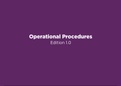 Operational Procedures (OPS) ATPL Key Notes