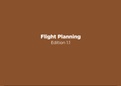 Flight Planning Key Notes ATPL Théorique