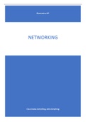 Samenvatting Networking