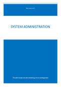 Samenvatting System Administration