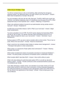 AHA ACLS Written Test Questions And Answers 2022&sol;2023