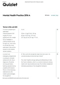NURSING 2115 / NURSING2115 ; MENTAL HEALTH PRACTICE 2016