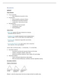 Super clear and complete Biostatistics summary