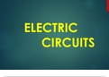 Electric Circuits Summary 