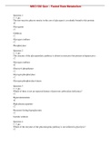 MSCI 530 Quiz &ndash; Fasted State Metabolism &lpar;Questions and Answers&rpar;