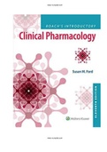 Roach’s Introductory Clinical Pharmacology 11th Edition by Susan  Test Bank|ISBN-13 ‏ : ‎9781496380098  |Complete Guide A+|Instant download.