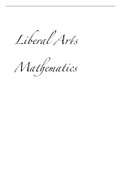 Liberal Arts Mathematics Chapter 3