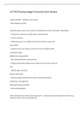 ATI PN Pharmacology Proctored Exam Review