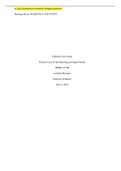 NURSING NR 601 Week 5 Case Study Diabetes&period;&lpar;Latest 2022 &sol; 2023&rpar;&period;