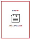 &lpar;Solved&rpar;4 ATLS Post Tests&period; Includes MCQ and Q&A&period; 2022&period; More than 150 Questions Answered