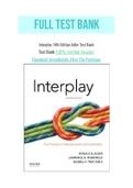 Interplay 14th Edition Adler Test Bank