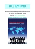 International Management Managing Across Borders and Cultures Text and Cases 9th Edition Deresky Test Bank