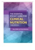 THE ESSENTIAL POCKET GUIDE FOR CLINICAL NUTRITION THIRD EDITION