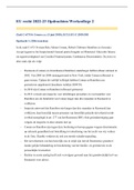 Annotatie arrest Coman / Hamilton en analyse maatregelen elektrische auto's (uitwerkingen WerkCollege 2 EU-Recht 2022 pre-master/Bachelor)