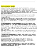 BIOLOGY 10 Case Studies for Psychology Exam- St&period; Jude School