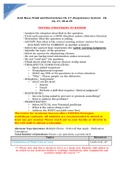 NR 324 Exam 1 STUDY GUIDE complete Updated