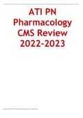ATI PN Pharmacology CMS Review 2022/2023
