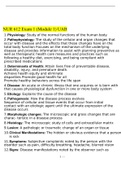 NURS 612 Chen-Walta Exam 1 Review-Fall 2019&lpar;VERIFIED SOLUTION&rpar;