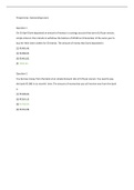 DSC1630 Mock exams answers Exam (elaborations) DSC1630 - Introductory Financial Mathematics 
