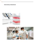 Samenvatting examenstof tandheelkunde leerjaar 1 en 2