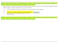 RNSG 1343 Med Surg Comprehensive Exam 2 Questions and Answers Rated A&plus; Guaranteed Satisfaction New update 2022&sol;2023