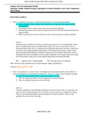 Chapter 06&colon; Environmental Health Stanhope&colon; Public Health Nursing&colon; Population-Centered Health Care in the Community&comma; 10th Edition