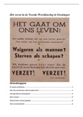 Profielwerkstuk, PWS HAVO Geschiedenis Verzet in Groningen!!!