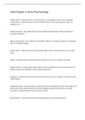 Lilley Chapter 2 terms Pharmacology