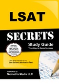 LSAT Secrets Study Guide for the Law School Admission Test| 2022-23
