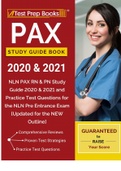 NLN PAX RN and PN Study Guide with Practice Test Questions| PAX Study Guide Book