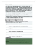 Med Challenger EXAM GUIDE (Hematology, endocrine, allergy) STEM AND ANSWERS 2022/2023 (450QNS )