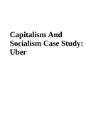 Capitalism And Socialism Case Study: Uber