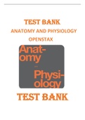ANATOMY AND PHYSIOLOGY OPENSTAX TEST BANK 