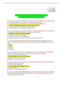 ATI RN Proctored Maternal Newborn Form A Questions and answers 100 &percnt; verified