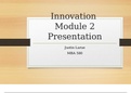 MBA 580 Module 2 Presentation