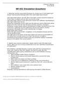 NR 452 Simulation Questions &period;