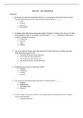 WGU C207 &ndash; SELF-ASSESSMENTS MODULE 1 EXAM 2022&period;