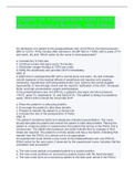 Test Bank Postoperative Care Lewis&colon; Medical-Surgical Nursing&comma; 10th Edition&comma;100&percnt; CORRECT
