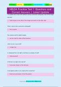 NELDA Practice Test 1 Questions and  Correct Answers &vert; Latest Update